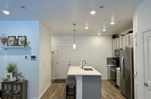Littleton House | 2-bedroom townhome with office, two car garage, walking trails- pets welcome!
