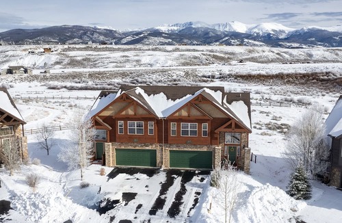 Pole Creek House | 208 Fireweed 15A Creek-Side Mountain Townhouse with Hot Tub