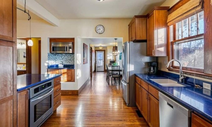 Loveland House | Historic, Clean, Private, Central, Spacious, HOME, Hot Tub, Fire Pit, Basketball